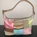 Coach Bags | Coach Bag From The Coach Signature Collection. Euc. | Color: Green/Pink | Size: Os