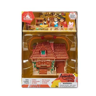 Disney Toys | Belle Cottage Playset Disney Animators' Collection Littles Playset Princess | Color: Brown | Size: Osg