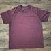 Lululemon Athletica Shirts | Lululemon T-Shirt Red Metal Vent Tech Short Sleeve 2.0 Men's Size Xl Workout Tee | Color: Purple/Red | Size: Xl