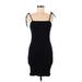 Wild Fable Casual Dress - Bodycon: Black Solid Dresses - Women's Size Medium