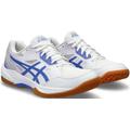 Hallenschuh ASICS "GEL-TASK 3" Gr. 41,5, blau (white, sapphire) Schuhe Sportschuhe