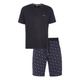 Sweatshorts BOSS "Mono Short Set 10251231 01" Gr. XL (54), N-Gr, blau (dark_blue_403) Herren Hosen Shorts