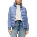 Outdoorjacke S.OLIVER Gr. 42, blau (stone blue) Damen Jacken Outdoorjacken