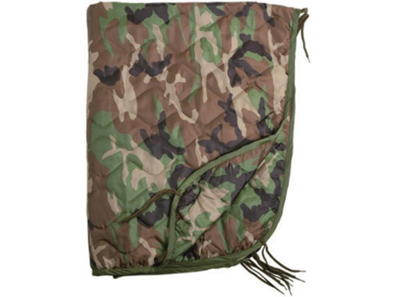 MIL-TEC Phantomleaf Poncho Liner Woodland Camo 82.6 x 59 14425020
