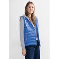 Cecil Welded Vest w. Detachable Swea Damen water blue, Gr. S, Polyester