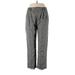 BB Dakota by Steve Madden Casual Pants - High Rise: Gray Bottoms - Women's Size Large