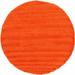 Orange Round 6' Area Rug - Mercury Row® Breton Area Rug Polypropylene | Wayfair MROW6889 33114544