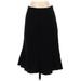 D&G Dolce & Gabbana Casual Skirt: Black Solid Bottoms - Women's Size 42