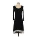 Celeste Casual Dress - Sweater Dress: Black Dresses - Women's Size 2X-Small
