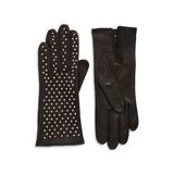 Kelly Studded Leather Gloves