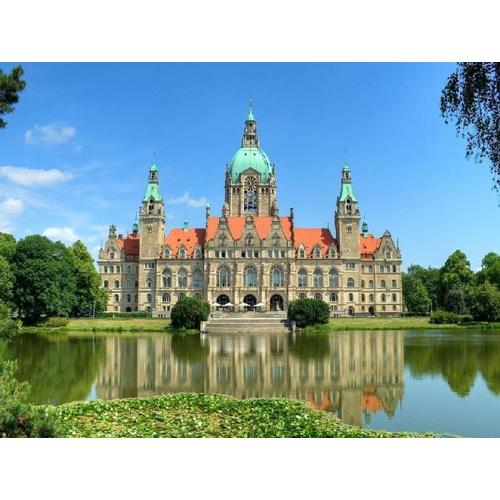Neues Rathaus Hannover - 1.000 Teile (Puzzle) - Lais Systeme