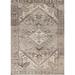Vintage Geometric Distressed Heriz Persian Area Rug Wool Hand-knotted - 7'0" x 9'2"