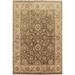 Vegetable Dye Floral Agra Oriental Area Rug Hand-knotted Wool Carpet - 7'10" x 10'2"