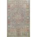 Distressed Floral Tabriz Persian Area Rug Hand-knotted Wool Carpet - 7'9" x 10'8"