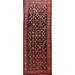 Vintage Vegetable Dye Geometric Malayer Persian Wool Area Rug Handmade - 4'8" x 11'10"