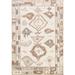 Abstract Modern Oriental Moroccan Area Rug Hand-knotted Wool Carpet - 5'5" x 7'2"