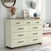 64 in. Wide 9-Drawer Dresser - Contemporary Design w/ Ample Storage