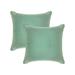 A1HC Pack of 2 Velvet Throw Pillow Insert, Hypoallergenic Down Alternative Fill