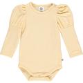 Müsli by Green Cotton Baby Girls Cozy me Puff l/s Body and Toddler Training Underwear, Calm Yellow, 98