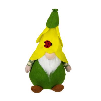 Ladybug Gnome Spring Figure - 11" - Yellow