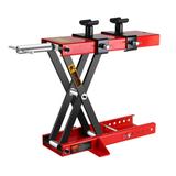 Motorcycle Center Scissor Lift Jack Hoist Stand w/ Safety Pins 1100 LB