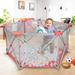 Infants Toddler Foldable Playpen Baby Indoor Outdoor Activity Center Fence Yard - 55.11" x 25.98"