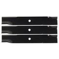 (3 Pack) Replacement Lawn Mower High Lift Deck Blade 795757 | 16-1/2 X 2-1/2 / 5/8 Hole