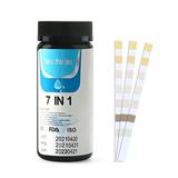 Nebublu Test Strip Spa Pool Test Tester Kit Total Kit Total 50ct Test Tester Kit Pool Test Tester 7-in-1 Test dsfen HUIOP QISUO JINMIE IUPPA