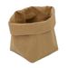 Flower Pot Covers Reusable Paper Bag Paper Flower Pot Bag Plant Grow Bags Decorative Paper Bag Washable Paper Bag Container