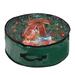 JikoIiving Christmas Wreath Storage Bag - Garland Holiday Container With Clear Window - Tear Proof Fabric