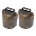 2 Pcs Cow Bell Wind Chimes Ornament Farming Accessories Arts Crafts Supplies Sheep Iron Bells Grazing Bells