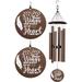 Memorial Wind Chimes for Loss of Loved One Rememberance Gifts for Loss of Dad Mom Wife Husband Daughter Large Angel Windchimes Garden Patio Home DÃ©cor