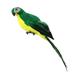 A-Waroom 1 Pieces 14 inch Artificial Birds Fake Parrot Figure Decor for Craft Jungle Garden Home Ornament Decoration