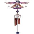 Wind Chime Copper And Gem Angel Garden Decoration Hanging Porch Decor