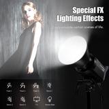 Godox Photography Lamp TLCI97+ Mount APP Temperature 8 CRI96+ Studio LED Video Litemons Studio 8 CRI96+ TLCI97+ APP Remote Studio 230W Lamp 5600K Remote Studio Live Color Temperature 8 Video 230W