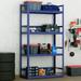 MOLYHOM Heavy Duty Garage Shelving 4-Tier Industrial Garage Storage Shelves Racks Adjustable Metal Storage Shelving Units 72.1 H*39.3 W*17.7 D