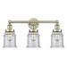 Innovations Lighting - Canton - 3 Light Bath Vanity In Industrial Style-12.75