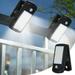 Lights ZKCCNUK Solar Outdoor Lights With 2 Working Modes Solar Clip Lights-Solar Security Lights Solar Motion Sensor Lights Wireless IP65 Outdoor Lights Garden Fence Patio Up to 65% off