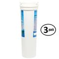 3-Pack Replacement for Fisher & Paykel RF610ADW4 Refrigerator Water Filter - Compatible with Fisher & Paykel 836848 Fridge Water Filter Cartridge - Denali Pure Brand