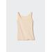 Women's Airism Sleeveless Top with Moisture-Wicking | Beige | XS | UNIQLO US