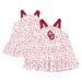 Girls Infant Colosseum White Oklahoma Sooners Robin Floral Dress