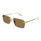 Dunhill DU0061S Asian Fit 003 Men's Sunglasses Gold Size 56