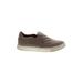 Steve Madden Flats: Slip-on Platform Classic Gray Color Block Shoes - Women's Size 7 1/2 - Almond Toe