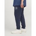 Sweathose JACK & JONES PLUSSIZE "JPSTGORDON JJSWIFT SWEAT PANTS NOOS PLS" Gr. 46, N-Gr, blau (navy blazer) Herren Hosen Sweathosen