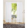 Vorhang "Lanea" Gr. 1, weiß, B:135cm H:145cm, Baumwolle, Polyester, LEGER HOME BY LENA GERCKE, Gardinen, Leinenoptik, 1 Schal, verschiedene Größen