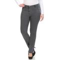 Stretch-Jeans KJBRAND "Betty CS Denim Stretch" Gr. 54 (27), K-Gr, grau (denim graphit) Damen Jeans Stretch