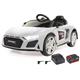 Elektro-Kinderauto JAMARA "Ride-on Audi R8 Spyder weiß" Elektro-Kinderfahrzeuge weiß Kinder Elektrofahrzeuge