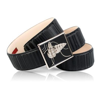 Ledergürtel ANTHONI CROWN, Damen, Gr. 90, schwarz, Rindsleder, casual, Gürtel Image