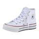 Sneaker CONVERSE "CHUCK TAYLOR ALL STAR EVA LIFT CANVAS" Gr. 28, weiß Schuhe Sneaker