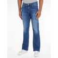 Bootcut-Jeans TOMMY JEANS "RYAN BOOTCUT AH5168" Gr. 30, Länge 30, blau (denim dark1) Herren Jeans Bootcut